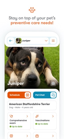 Banfield Pet Hospital App Store screenshot 2