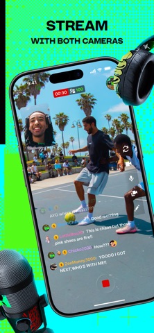 KICK - Go Live App Store screenshot 2