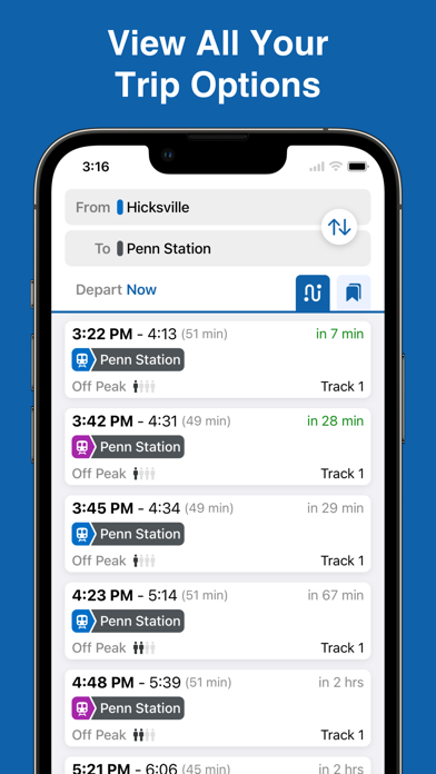 MTA TrainTime App Store screenshot 2