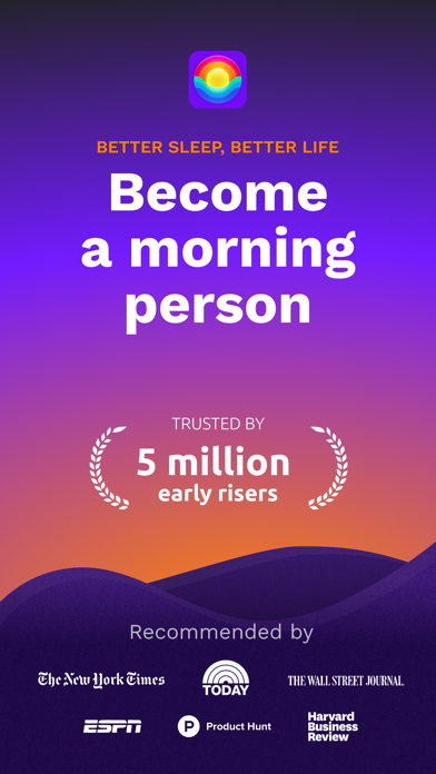 RISE: Sleep Tracker App Store screenshot 1