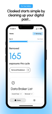 Cloaked: Protect your privacy App Store screenshot 2