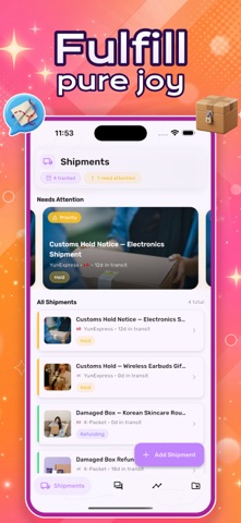 Parcel. App Store screenshot 2