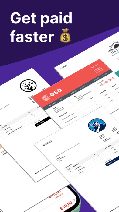 Easy Invoice Maker App App Store screenshot 2