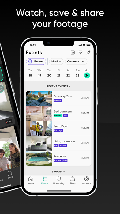 The Official Wyze App App Store screenshot 2