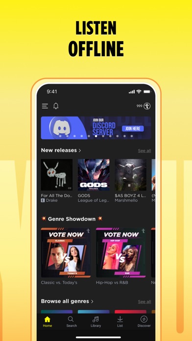 TREBEL Music - Download Songs App Store screenshot 1