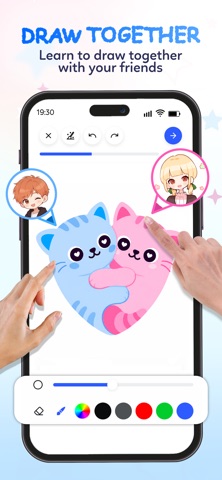Art Mate Together: How to Draw App Store screenshot 1