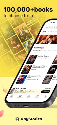AnyStories-Top Novels & Books App Store screenshot 1