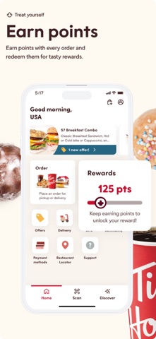 Tim Hortons App Store screenshot 1