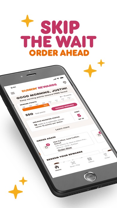 Dunkin' App Store screenshot 1