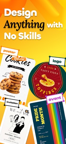 Poster Maker - Crea App Store screenshot 1