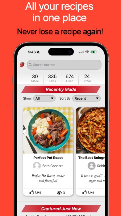Recipe Keeper - Cook'n App Store screenshot 1