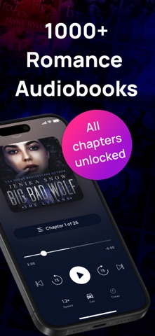 Freewave: Romance Audiobooks App Store screenshot 1