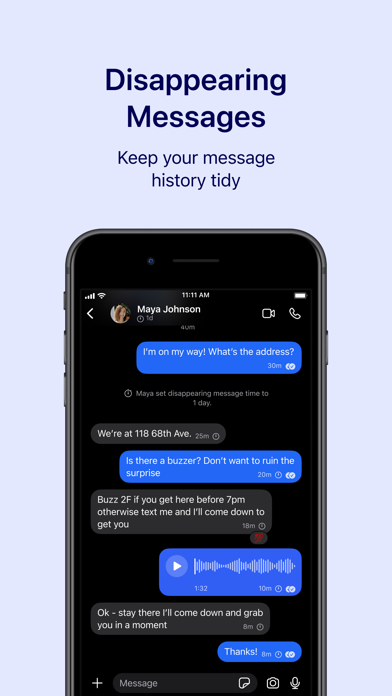 Signal - Private Messenger App Store screenshot 2