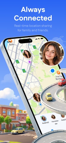 Kintra - GPS Location Share App Store screenshot 1