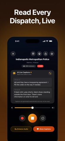Police Scanner: Crime Radar App Store screenshot 2