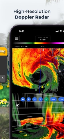 RadarOmega: Doppler Radar App App Store screenshot 2