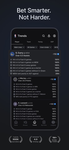 Linemate: Find Your Next Bet App Store screenshot 1
