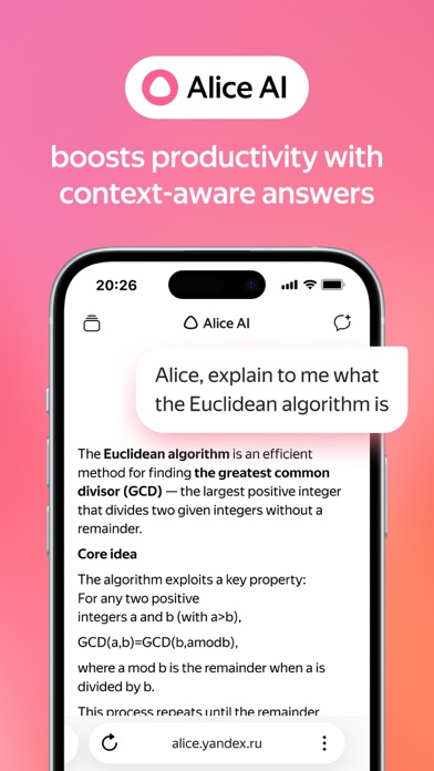 Yandex Browser with Alice AI App Store screenshot 2