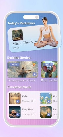 InnerCalm: Meditation & Sleep App Store screenshot 2