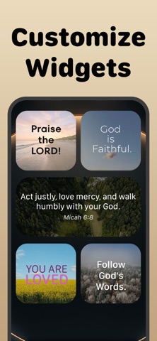 Holy Bible Widget: Daily Verse App Store screenshot 2
