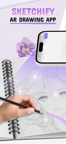 AR Drawing App - Sketchify App Store screenshot 1