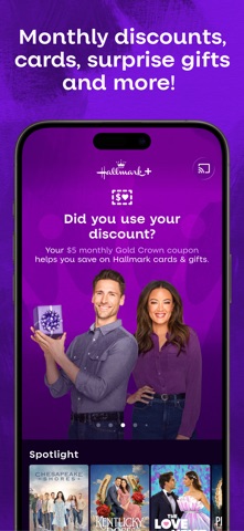 Hallmark+ App Store screenshot 1