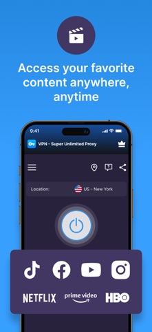 VPN - Super Unlimited Proxy App Store screenshot 1