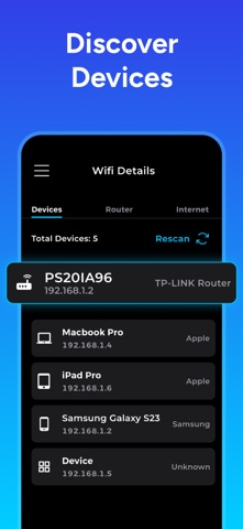 Wifi Analyzer: Network Scanner App Store screenshot 2