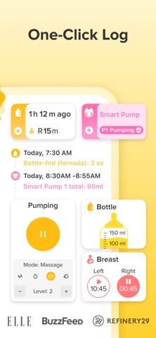 Glow Baby Tracker & Growth App App Store screenshot 2