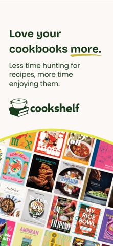CookShelf: Search Cookbooks App Store screenshot 1