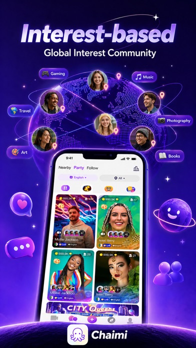 Chaimi - Meet Global App Store screenshot 1