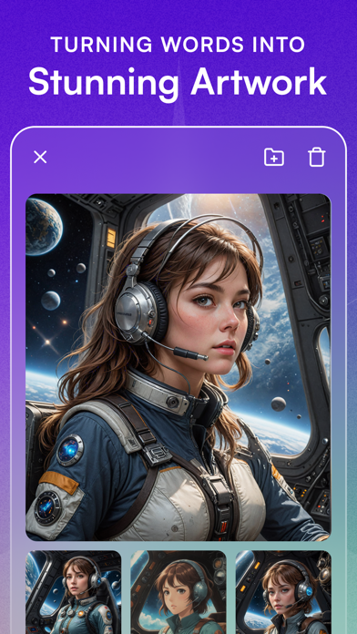 starryai - AI Photo Generator App Store screenshot 2
