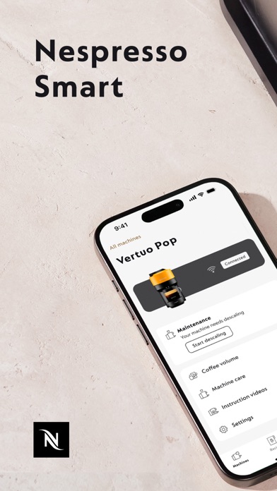 Nespresso Smart App Store screenshot 1
