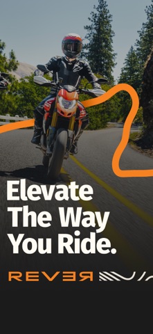 REVER - Motorcycle GPS & Rides App Store screenshot 1