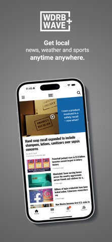 WDRB+WAVE App Store screenshot 1