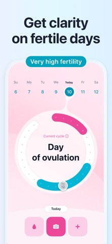 Pregmate Ovulation Tracker App Store screenshot 2