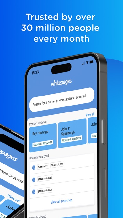 Whitepages: People Search App Store screenshot 2