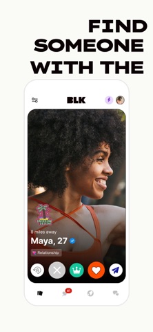 BLK: Black Singles Dating App App Store screenshot 2