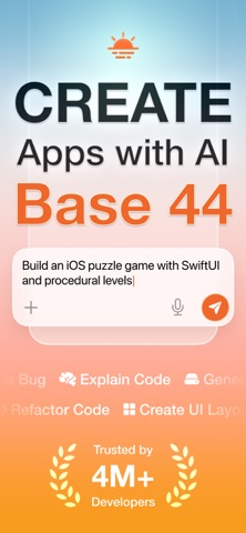 Base44 IDE, AI Code Assistant App Store screenshot 1