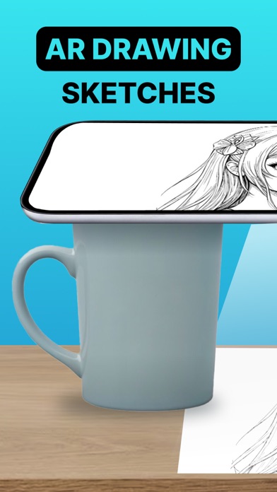 AR Projector Tracing & Drawing App Store screenshot 1