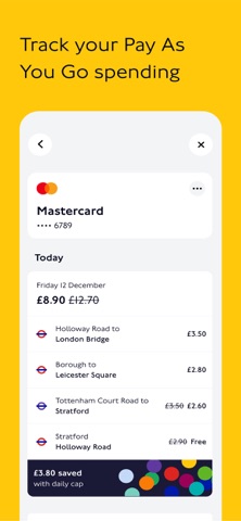 TfL Go: Plan, Pay, Travel App Store screenshot 2