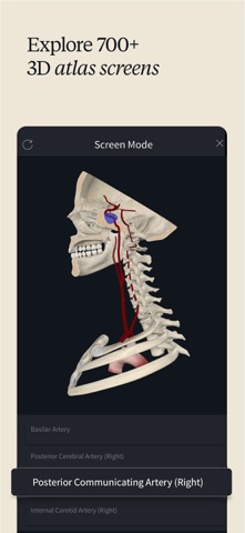 Complete Anatomy for iPhone App Store screenshot 2
