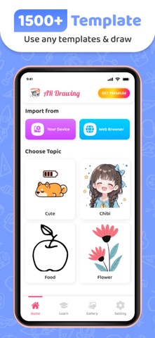 Artrace: AR Drawing & Sketch App Store screenshot 2