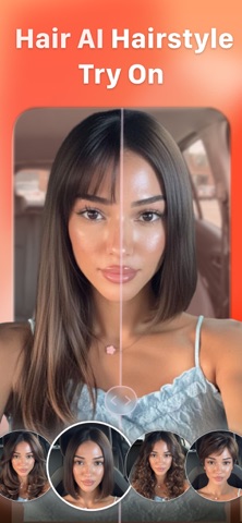 HairApp: AI Hairstyle Try On App Store screenshot 1