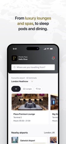 Priority Pass+ App Store screenshot 2