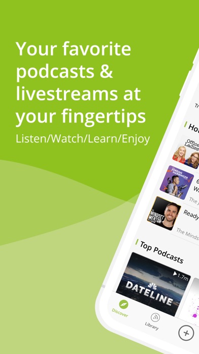 Podbean Podcast App & Player App Store screenshot 1