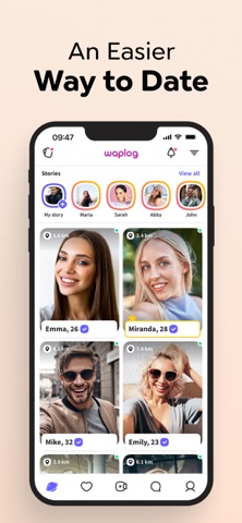 Waplog - Dating & Video Call App Store screenshot 1