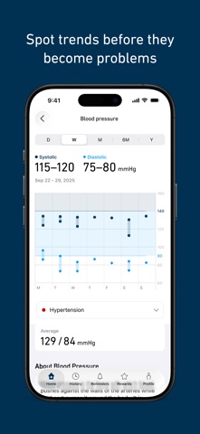 OMRON connect US/CAN/EMEA App Store screenshot 2