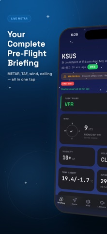 SkyBrief - Preflight Tool App Store screenshot 1