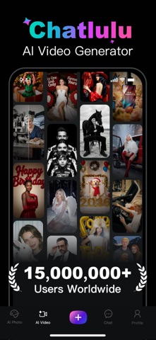 Chatlulu:Video&Photo Editor App Store screenshot 1